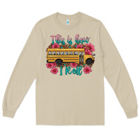 Mushroom this is how i roll school bus Long Sleeve Tee - Artiststas
