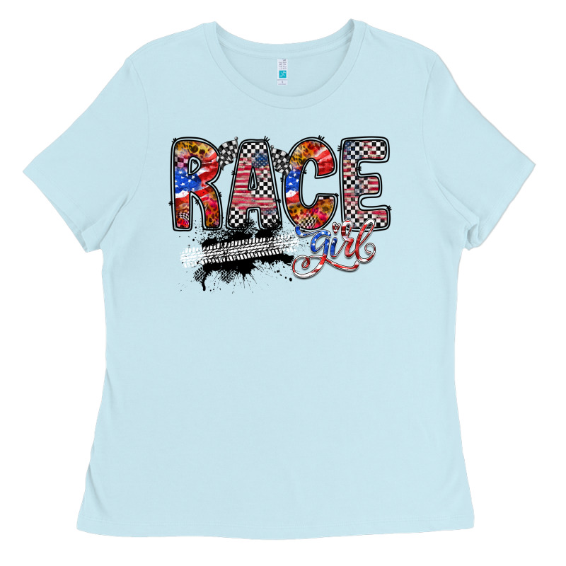 Race Girl Ladies Tee by RacoonDesign | Teevron