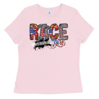 Bubblegum Pink race girl Ladies Tee - RacoonDesign