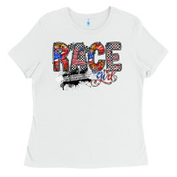 White race girl Ladies Tee - RacoonDesign