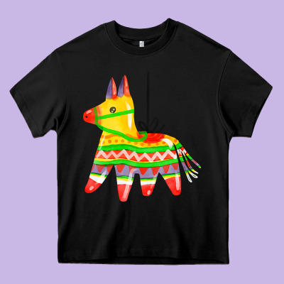 Pinata Heavy Core Tee Designed By Fadigitalartstudio