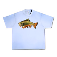 Grape Ice leaping brook trout Urban Heavy Tee - LillyAllenDesigns