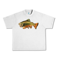 Lunar Rock leaping brook trout Urban Heavy Tee - LillyAllenDesigns