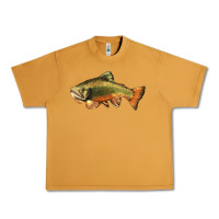 Peanut Butter leaping brook trout Urban Heavy Tee - LillyAllenDesigns