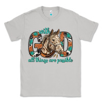 Moon Dust with god all things are possible with horse bbs Classic Tee - BundleAndBundleShop