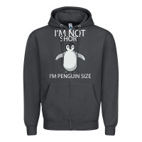 Smoke I'm Not Short I'm Penguin Size Zipper Hoodie - Bettercallsaul