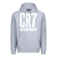 Heather Grey cr7 Premium Hoodie - artisFamous