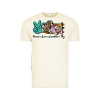 Vintage Arctic Peace Love Landrace Pig Vintage Tee - LillyAllenDesigns