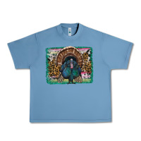 Pebble Blue thanksgiving turkey with background Urban Heavy Tee - RanaPortraitStore