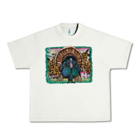 Pistachio thanksgiving turkey with background Urban Heavy Tee - RanaPortraitStore