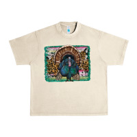 Sandshell thanksgiving turkey with background Urban Heavy Tee - RanaPortraitStore