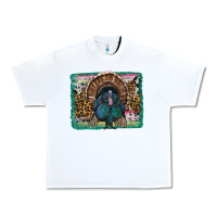 White thanksgiving turkey with background Urban Heavy Tee - RanaPortraitStore