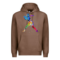 Chestnut girl's softball Premium Hoodie - artisFamous