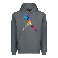 Rock girl's softball Premium Hoodie - artisFamous