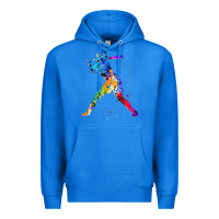 True Royal girl's softball Premium Hoodie - artisFamous