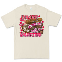 Bone Howdy Valentine Premium Tee - CowhideDigitalArt