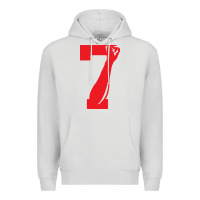 Dove Grey colin kaepernick number 7 t shirt Premium Hoodie - artisFamous