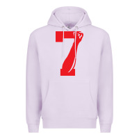 Lilac colin kaepernick number 7 t shirt Premium Hoodie - artisFamous