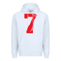 White colin kaepernick number 7 t shirt Premium Hoodie - artisFamous