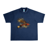 Navy Fish Fly Urban Heavy Tee - LillyAllenDesigns