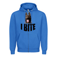 True Royal I Bite Zipper Hoodie - Bettercallsaul