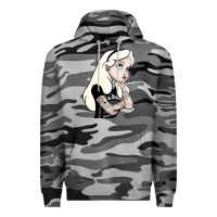 Slate Camo alice in wonderland Premium Hoodie - artisFamous