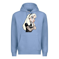 Colony Blue alice in wonderland Premium Hoodie - artisFamous