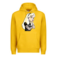 Lemon alice in wonderland Premium Hoodie - artisFamous