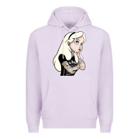 Lilac alice in wonderland Premium Hoodie - artisFamous