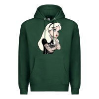 Sports Green alice in wonderland Premium Hoodie - artisFamous