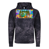Cloud Black hippie soul license plate Vintage Hoodie - BarkalooDesign