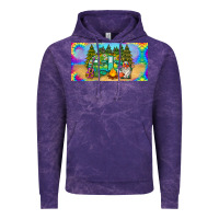 Cloud Purple hippie soul license plate Vintage Hoodie - BarkalooDesign