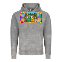Cloud Rock hippie soul license plate Vintage Hoodie - BarkalooDesign