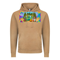 Vintage Camel hippie soul license plate Vintage Hoodie - BarkalooDesign