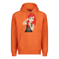 Carrot ariel tatoo Premium Hoodie - artisFamous
