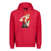Cardinal ariel tatoo Premium Hoodie - artisFamous
