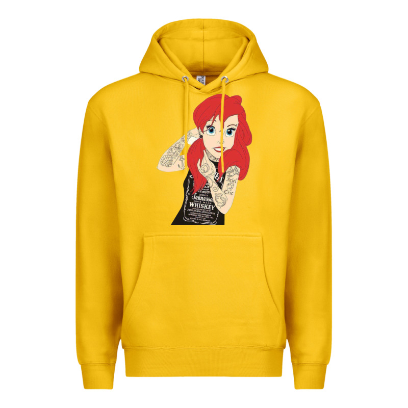 Ariel Tatoo Premium Hoodie by artisFamous | Teevron