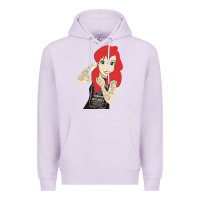 Lilac ariel tatoo Premium Hoodie - artisFamous