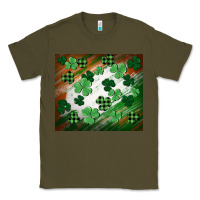 Army Green St. patricks day Classic Tee - FaDigitalArtStudio