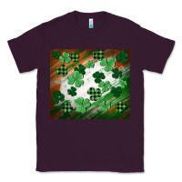 Plum St. patricks day Classic Tee - FaDigitalArtStudio