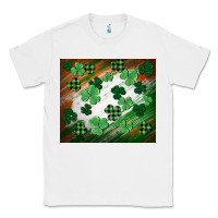 White St. patricks day Classic Tee - FaDigitalArtStudio
