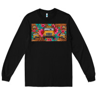 Black school bus leopard gemstone license plate Long Sleeve Tee - Artiststas