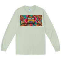 Matcha school bus leopard gemstone license plate Long Sleeve Tee - Artiststas