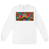 White school bus leopard gemstone license plate Long Sleeve Tee - Artiststas