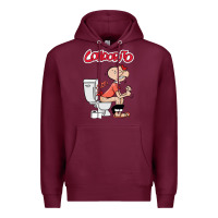 Burgundy condorito Premium Hoodie - artisFamous