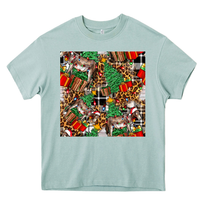 Christmas Donkey Heavy Core Tee by FaDigitalArtStudio | Teevron