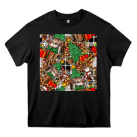 Black christmas donkey Heavy Core Tee - FaDigitalArtStudio