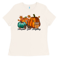 Bone pumpkin spice everthing Ladies Tee - RacoonDesign