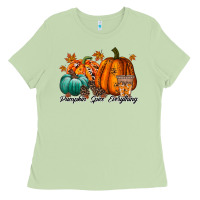 Matcha pumpkin spice everthing Ladies Tee - RacoonDesign