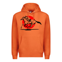 Carrot horse racing Premium Hoodie - artisFamous